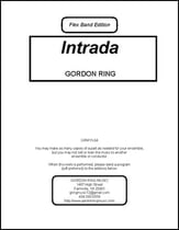 INTRADA Concert Band sheet music cover